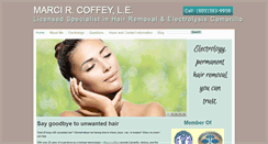Desktop Screenshot of marcicoffey.com